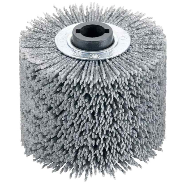 Flex BW-NYD110-85-P46 465135 110mm x 85mm P46 Grit Nylon Wheel Brush suits BBE14-3-110 Brushing Machine